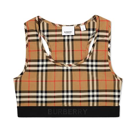 bluzy burberry|Burberry cropped tops.